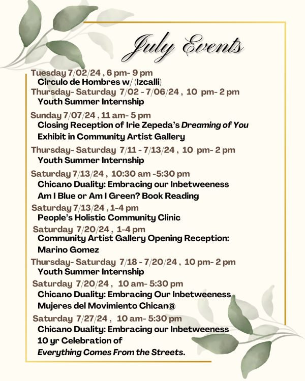 CPMCC-July Events