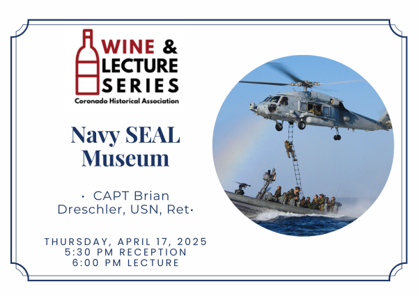 Wine & Lecture: Navy SEAL Museum