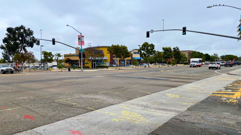 intersection of balboa ave and clairemont drive