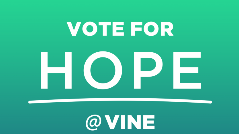 vote for hope