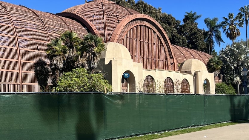 Renovations Underway On Historic Botanical Building In Balboa Park ...