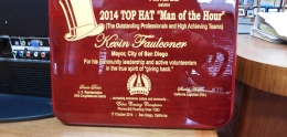 2014 Top Hat&#44; Man of the Hour Award