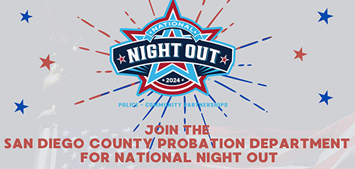 Join the San Diego County Probation Department for National Night Out