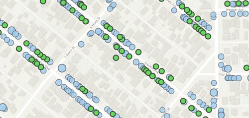 Trees for Communities Web Map